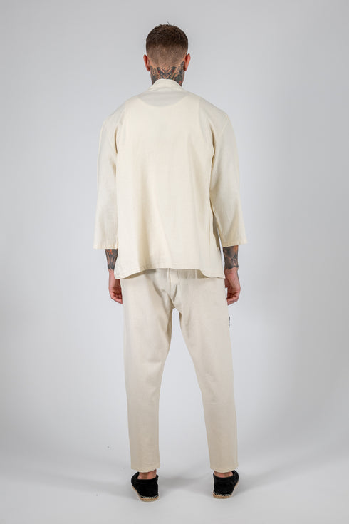 Mykonos Linen Set Shirt-Pants
